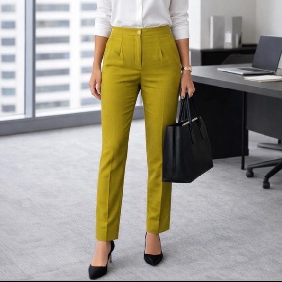 Dolce & Gabbana Textured Cotton-blend Tailored Pants Made in Italy 38 size 6